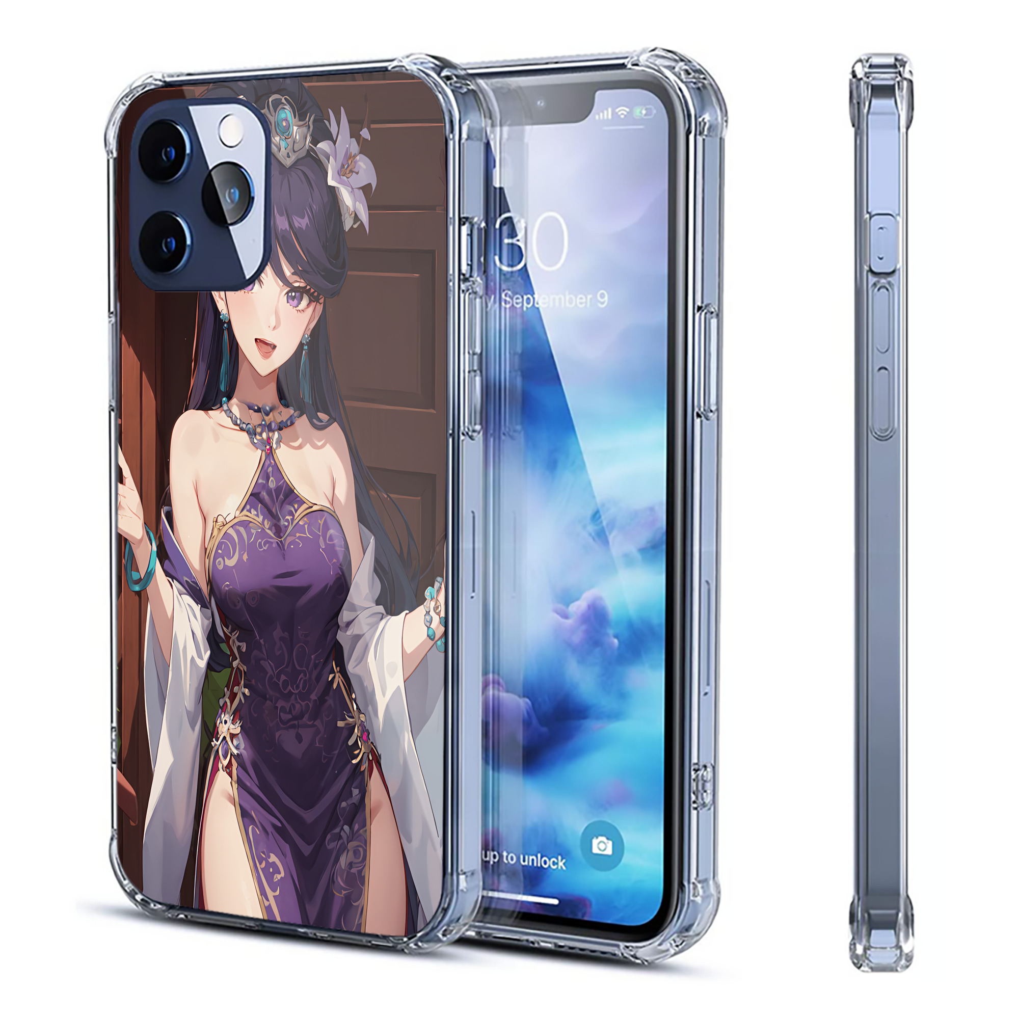 （画像用） 薬屋のひとりごと The Apothecary Diaries 【iPhone 12シリーズ対応】透明スマホケース（クリアソフトケース）